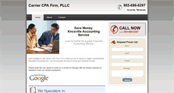 Desktop Screenshot of knoxvilleaccountingfirm.com
